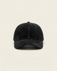 EXOTIC SUÉDE CAP | BLACK