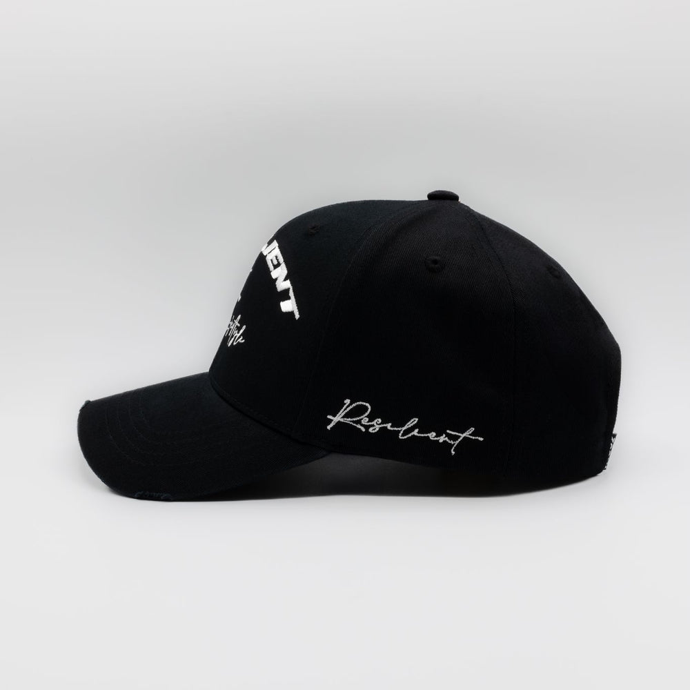 
                      
                        RESILIENT BASEBALL CAP | BLACK
                      
                    