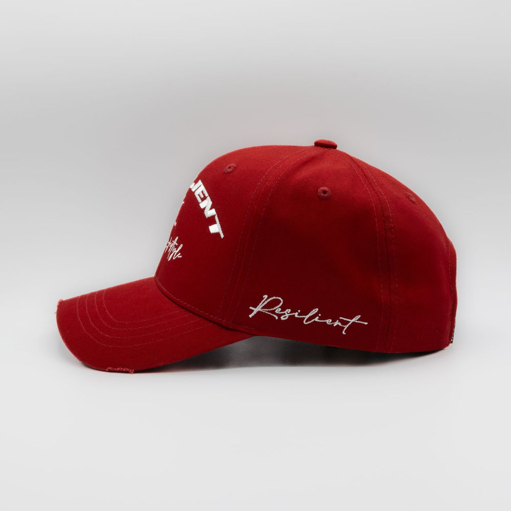 
                      
                        RESILIENT BASEBALL CAP | RED
                      
                    