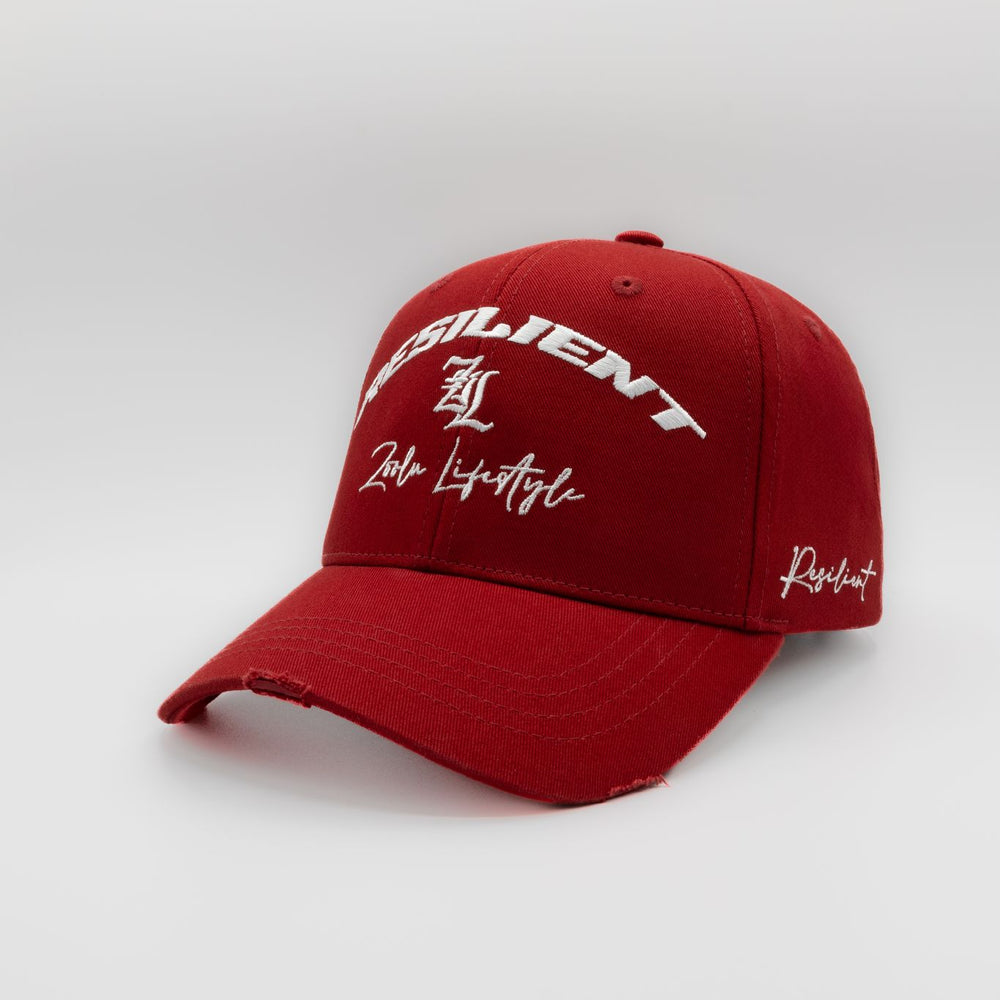 RESILIENT BASEBALL CAP | RED