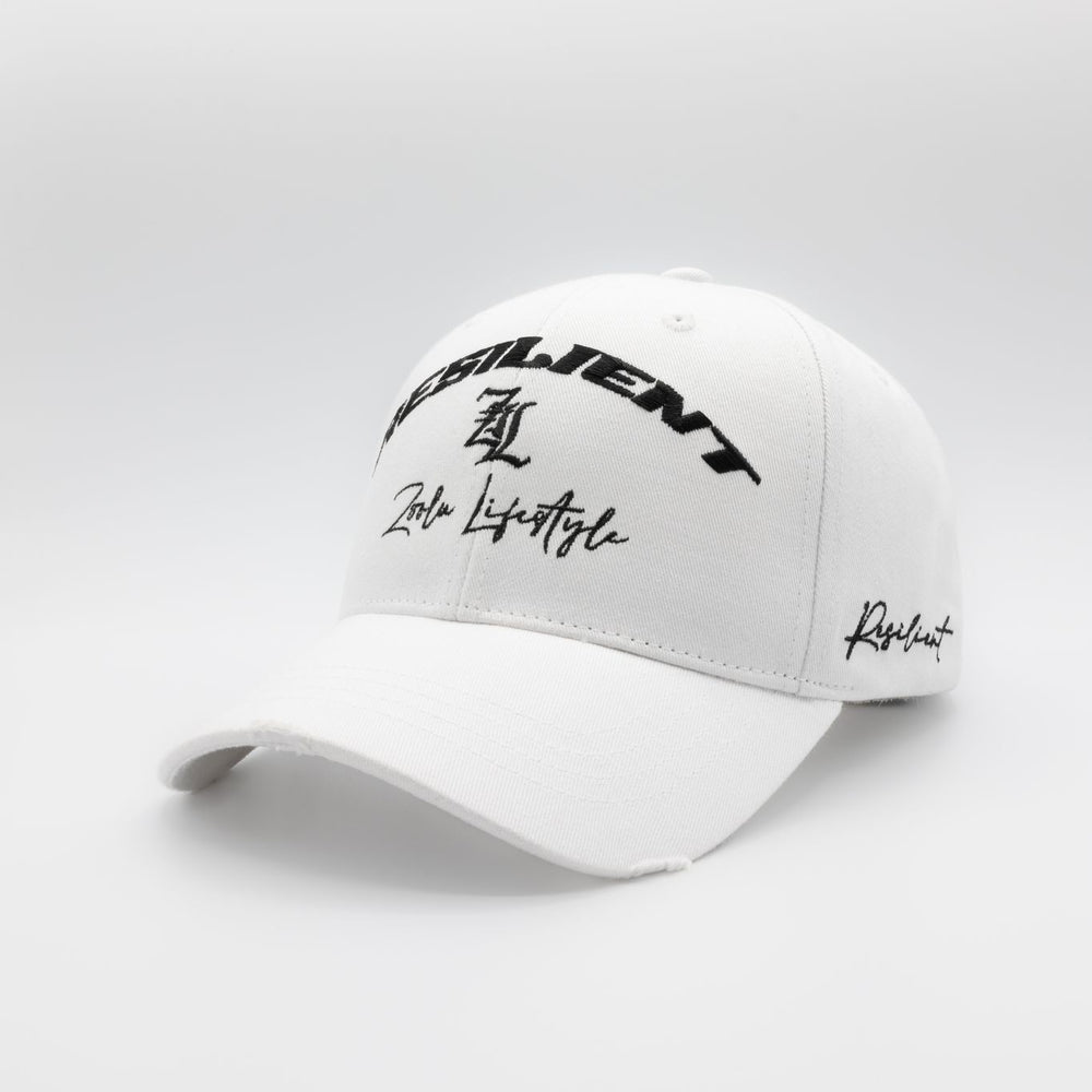 
                      
                        RESILIENT BASEBALL CAP | WHITE
                      
                    