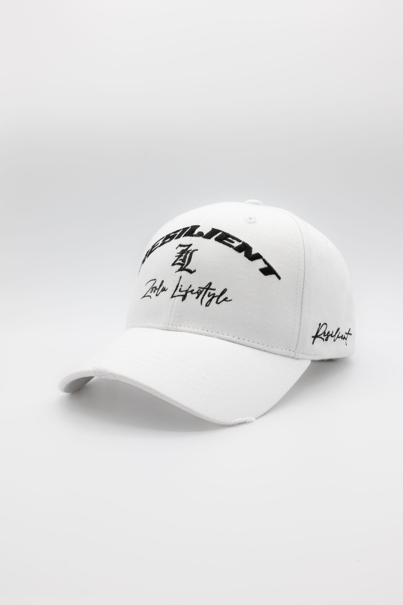 RESILIENT BASEBALL CAP | WHITE