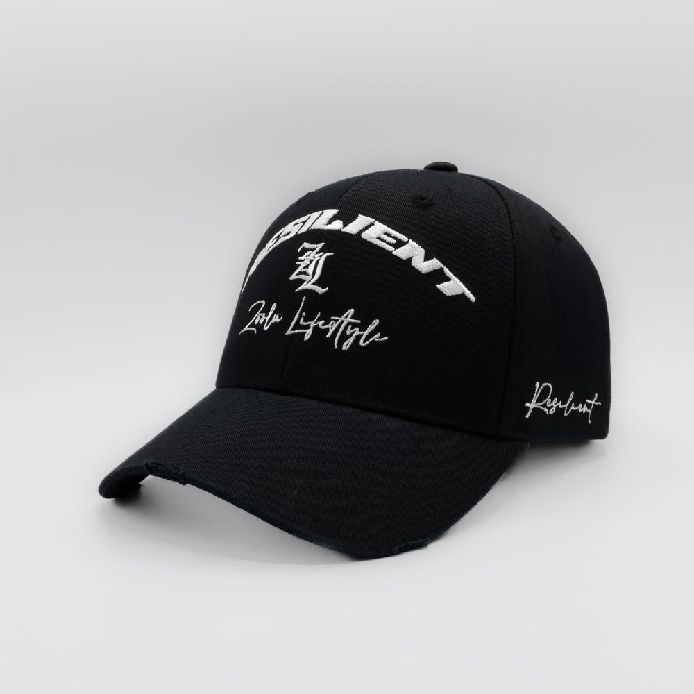 RESILIENT BASEBALL CAP | BLACK