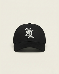 ZL MONOGRAM CAP | BLACK